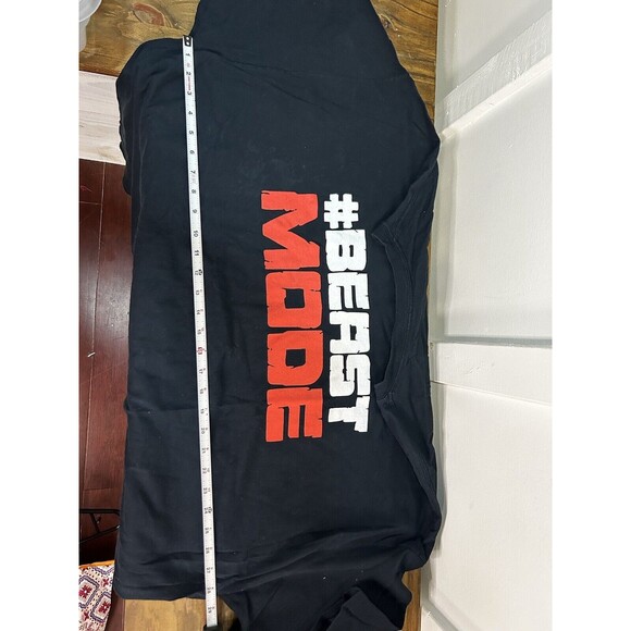 #BeastMode Men’s Black Graphic T Shirt Hybrid Adult 4XL Big And Tall - Picture 4 of 6